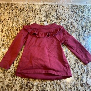 Maroon Carter’s 18 mo long sleeve shirt